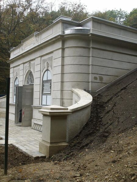 Kunststeinrestaurierung am Kobenzl