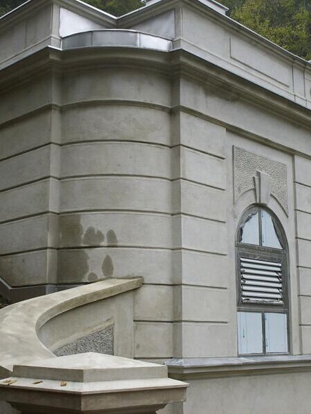 Kunststeinrestaurierung am Kobenzl